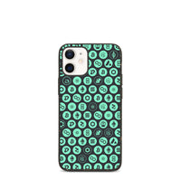 iPhone Cases (Biodegradable) Crypto Pattern — Green